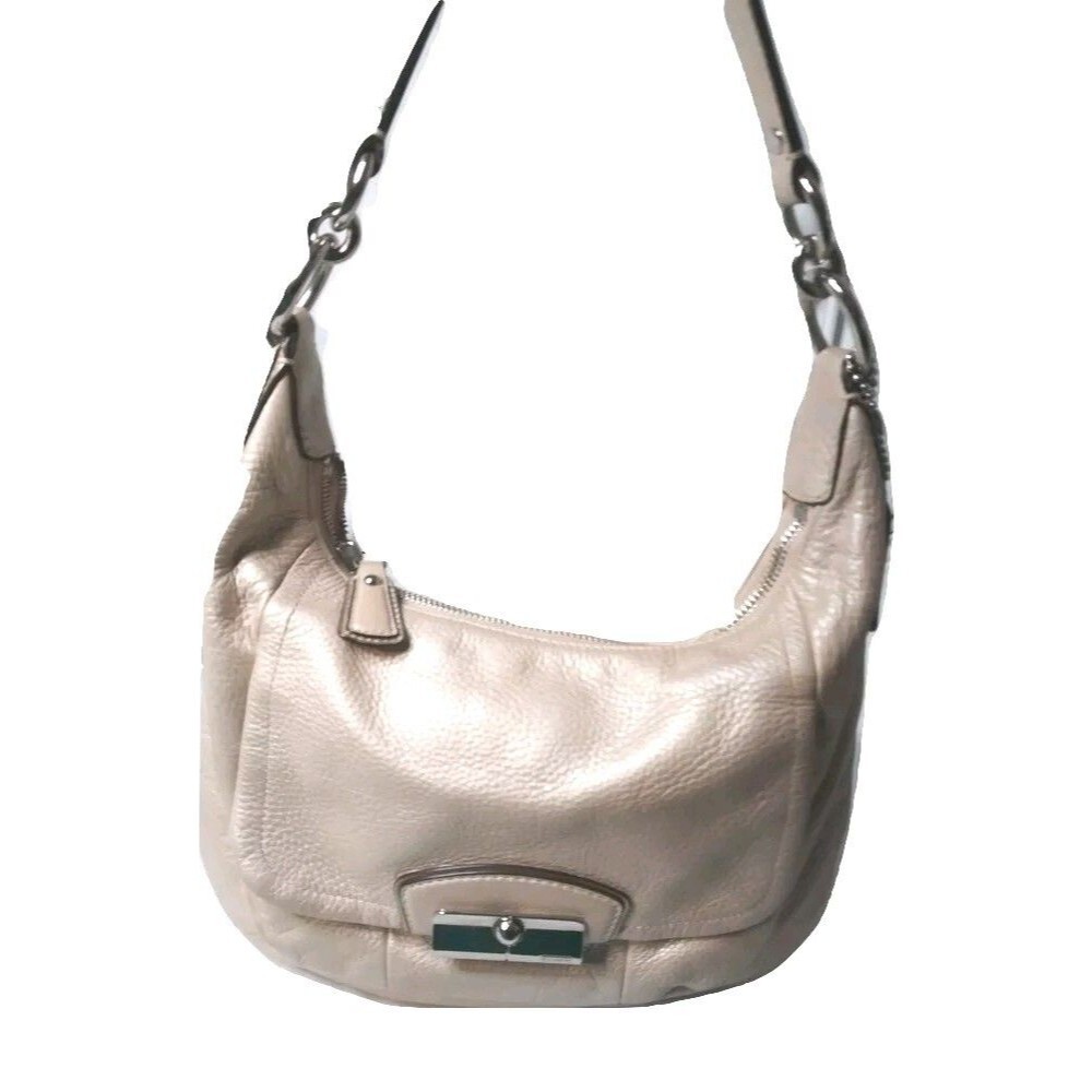 Vintage Coach Kristin Hobo Shoulder Bag Light Rose Gold #19303 - Picture 1 of 9